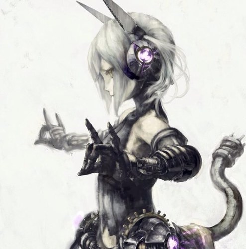 Cyborg neko who obeys my master Natalie