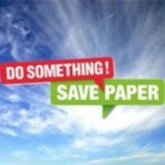 The Save Paper campaign is an initiative of @DoSomethingOz, to reduce paper usage and help protect our environment.