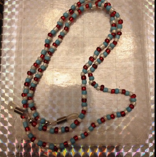 Handmade and Customised Lanyards.  Glamourise your glasses.