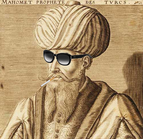 Bienvenido al twitter oficial de el profeta Mahoma, fundador del islam. Nací en la Meca en el año 562 y sigo dando por culo.