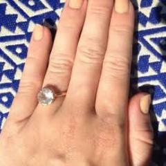 We all love Miley's ring. Congratulations Miley and Liam.