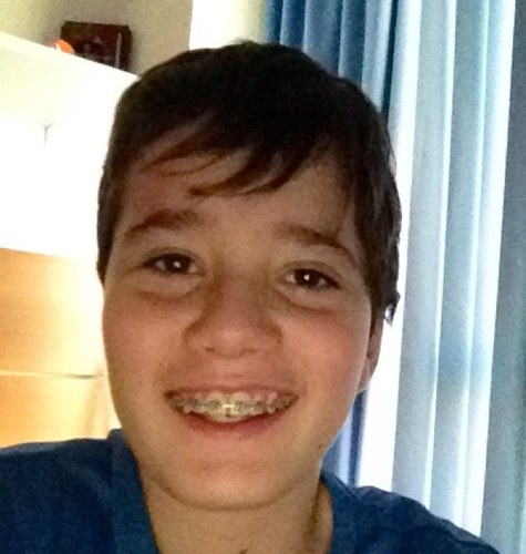 12yearsold #Cruzeiro #Jesus Divertido, Muito criança, futuro jogador de basquete, se deixar fico vendo o dia todo o espetaculo improvavel e ver os @barbixas :))