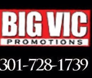 BIG VIC PROMOTIONS IS THE #1GO-GO, PROMOTER IN THE DMV AREA...YOU CAN'T GO WRONG IF YOU FOLLOW THE BLUE PRINT. PARTY SAFE & GOD BLESS! 3/728-1739