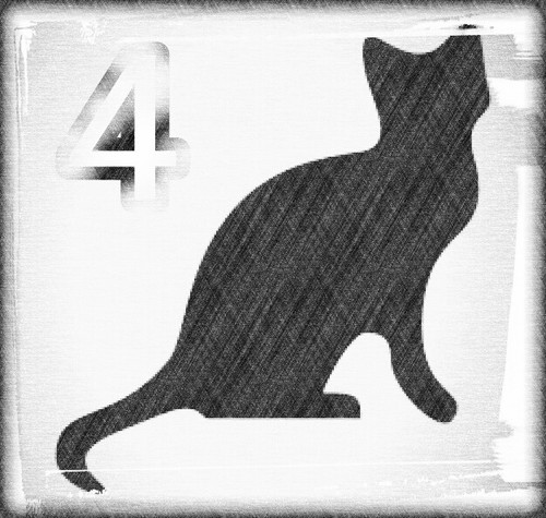 1, 2, 3 y 4 gatos. Claro.