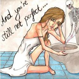 Bienvenida al mundo de la anorexia y bulimia! Mírate aun espejo estas un poco pasada de peso.