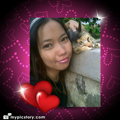 dewi_novian's profile picture. like music, cartoon, cat and purple, green