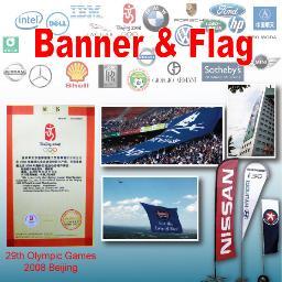 Flag/Banner/Display/Signage--Vendor & manufacture to BMW/BENZ/Olympic Games. gka06@lancai.com