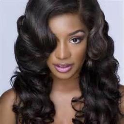 Offering 100% Virgin Remy Brazilian, Indian, Malaysian & Peruvian Human Hair in natural hair color, 1B which is Black with Brown tones; Tangle & Shed Free...