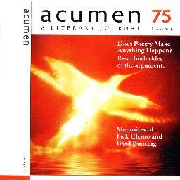 Acumen Poetry Profile