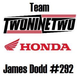 292honda's profile picture. Team TwoNineTwo Honda motocross. 
Rider James Dodd
Competing in major British MX events in 2013