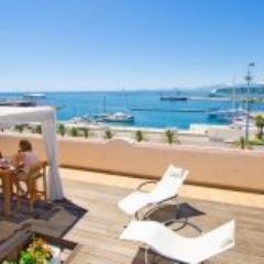 Exclusive one-of-a-kind #location, with a lovely terrace overlooking #Cagliari's #sea. #charme and #design for #Travel and #Holiday in #Sardinia #Italy