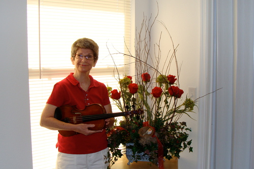 Brain Injury Foundation, Support Group leader, reader, violinist