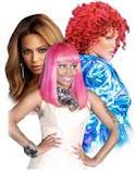 Hi I am Lihanna and I am Nicki and I am Beyonce we are all #Single and freaky so follow us we will follow u back #UglyGang