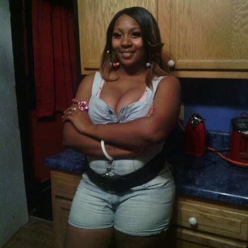 strong beautiful black woman