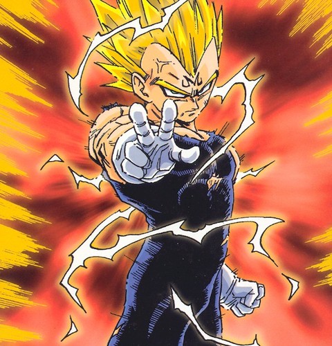 i am the prince of all saiyens! bulla is my daughter and my son is trunk bulma is my annoying earth women wife