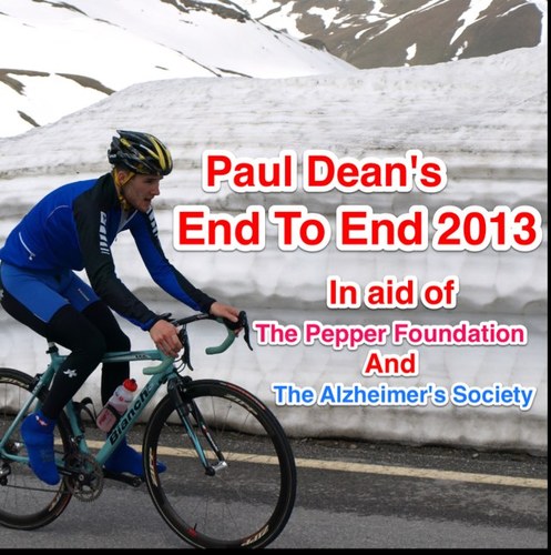 This June i will be attempting the legendary cycling journey of Land's End to John O'Groats raising money and awareness for @pepper_org_uk & @alzheimerssoc.