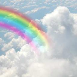like a rainbow