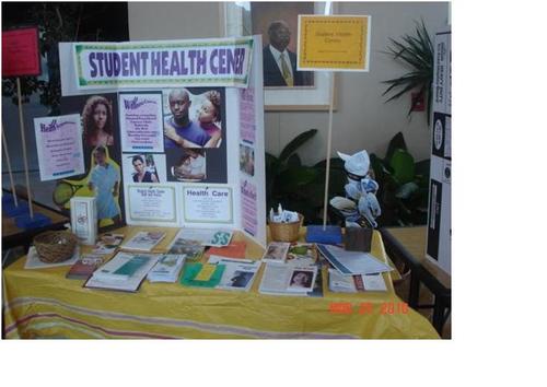 The Student Health Center is a student sponsored health center. We are staffed by two Public Health Nurses, one Heath Assistant, and Student Workers.