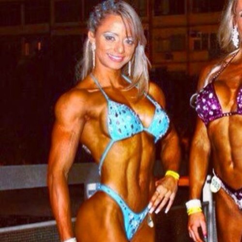Personal trainer, condicionamento físico de atleta figure IFBB
