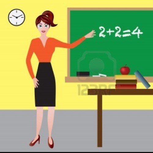 Just a teacher having some good laughs at her students. All in good fun, of course.