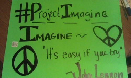 ....Picking up where John Lennon left off

Project:Imagine
It's easy, if you try~ John Lennon