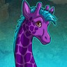 Zarafagiraffe's profile picture. I'm a giraffe. Purple, of course! A nerdy, geeky, scientific-y, bouncy, goofy, trivia-spouting giraffe! Hugs 'n puns may occur at any time.     Telegram: zarafa