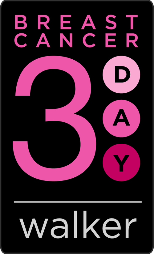 Walked 697 miles one summer 2 support finding a cure 4 breast cancer that will link 2 other cures. The people of the 3day R amazing & You