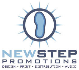 New Step Promotions is your one-stop shop for printing, flyer distribution, graphic design, and unique marketing campaigns.