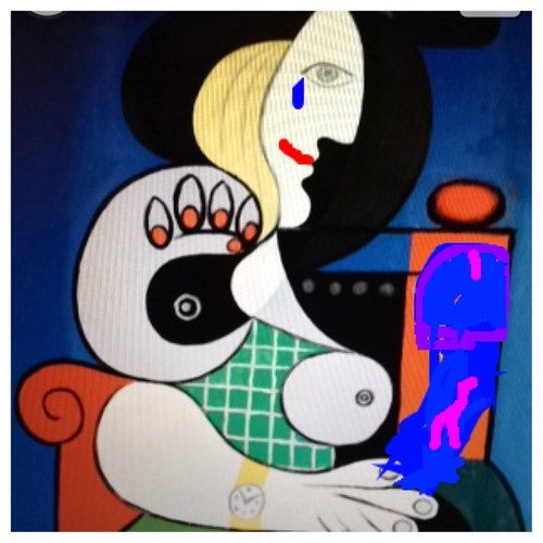 Photos enhanced with a little touch from Dickasso. 
(This is a parody)