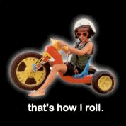Founder of the Big Wheel Rally. Designer of the High Roller adult size big wheel trike. Big Wheel Center of the Universe.  That's how I roll.