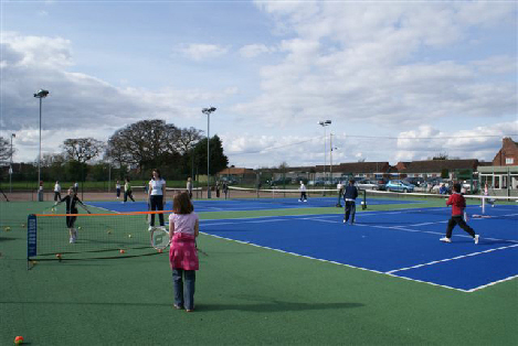 High Ercall Tennis Club was established in 1939 in the Shropshire village of High Ercall. We have four all-weather courts all floodlit to LTA standards