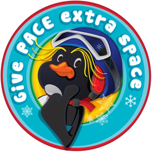 PACE Penguin is dedicated to encouraging the safety of young children on the slope while having fun!
