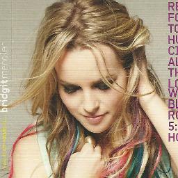@bridgitmendler es mi IDOLA , MI MODELO A SEGUIR,la amo...tengo a KILOMETROS a quien quisiera tener a CENTIMETROS