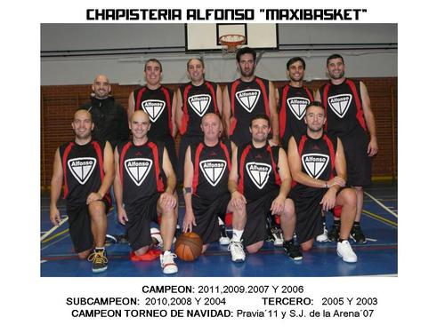 Equipo mas veterano del Maxibasket Asturias, campeones 2006-2007-2009-2011-2013,subcampeones 2004-2008-2010-2012 y  Campeones I Copa 2013