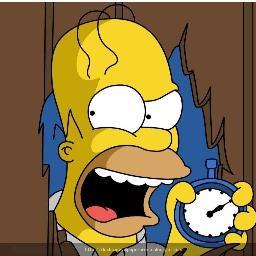 La cosa no iba bien en EEUU y me vine a un país mejor...D´oh! | -Marge,¿dónde está eso...?Esa cosa que se usa...¡taca! y a twittear-¿Un teclado?-Eso eso esggdf