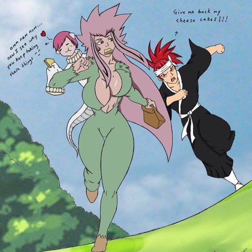 Me and @hebi_zabimaru are @TheSexy_RedHead Zanpakuto my close friends: @TruthOfPisces_ @ZabimaruSaru