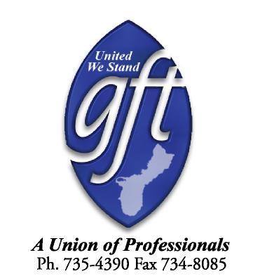 GFTLocal1581's profile picture. GFT Guam's Local Union represents all public employees from nurses to fire fighters, police officers, teachers, bus drivers, support staff, etc.