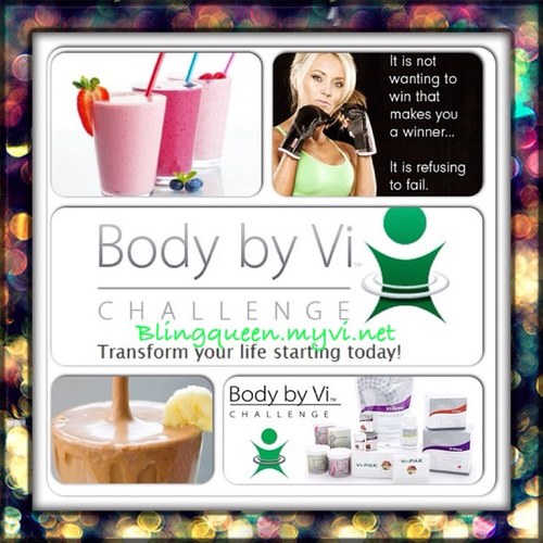 Body By Vi Promoter. Living the Vi-Life and lovin it! Message me for more info or go to my website