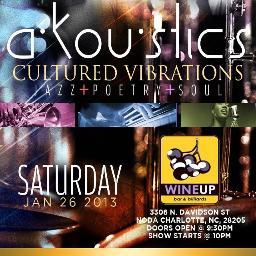 Home of the new Live Music and Spoken word productions in Charlotte NC