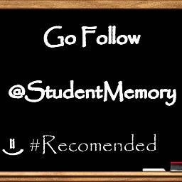 StudentMemory's profile picture. sekolah itu emang tempat yang paling tak terlupakan :) mau flashback masa masa di sekolah?  langsung aja follow @StudentMemory #recomended