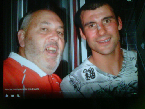 Big fan of boxing especially the legend 46-0 Joe Calzaghe.