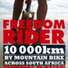 Author of Freedom Rider, 10 000 km by mountain bike across South Africa
