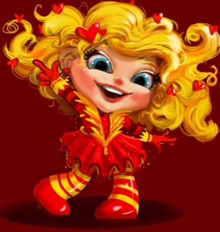 FlameVelvet's profile picture. Hey y'all, I'm Flamey'. I'm sorta' too happy all the time, but what is the matter with that? I'm a sizzling hot racer in the game, Sugar Rush.