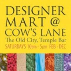 Crafters from DesignerMart at Cow's Lane, Temple Bar. We're handmade, self-representing and proud of it! Join us each Saturday 10am-5pm.