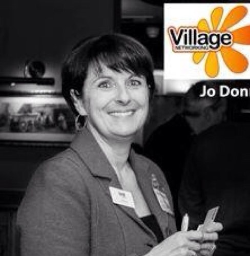 Jo Donne's friendly business networking in villages. Billingshurst, Henfield, Storrington & Southwater. Looking for new village locations.