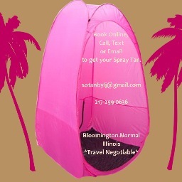 So Tan! by LJ is a Mobile Sunless Spray Tan company in Normal/Bloomington, IL area, ran by women who enjoy being instantly tan without the harmful uv rays.