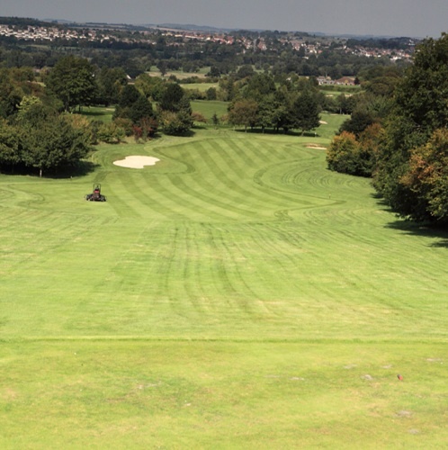 The Cathedral Course 18 holes 6485 yards, Par 71. The Bibury Course 9 holes, 2738 yards, Par 34 pay & play. Built on chalk so golf 365, bar the snow obviously.