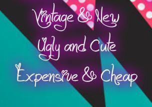 ohhhChely's profile picture. Vintage & New
Ugly & Cute
Expensive & Cheap
~~~ SIGUEME y te SIGO ~~~