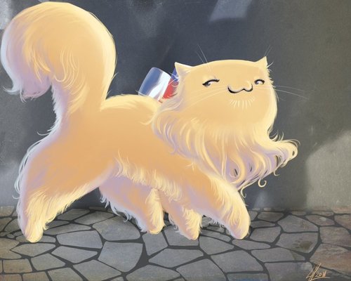 Onhonnya!~ Je suis le chat de @Francey_Pants26! Je m'appelle Ange! [Hetalia RP, can be OOC when I'm bored and have nothing better to do]