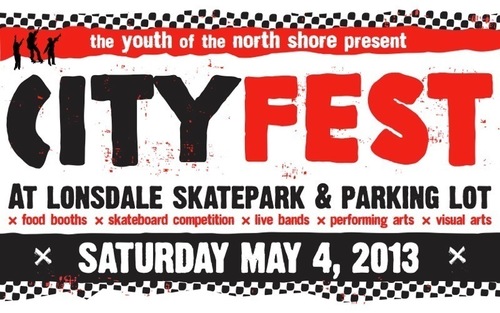 The Youth of North Vancouver are putting on a great event to celebrate Youth Week on May 4th/13!